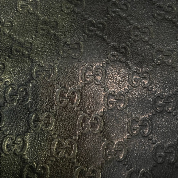 Gucci Crossbody bag. Genuine leather. Dark brown - Picture 5 of 5